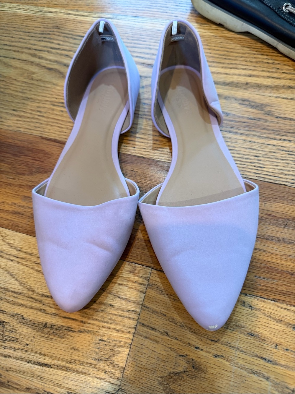 Old Navy Lilac lavender Pointed D'Orsay Flats size 7